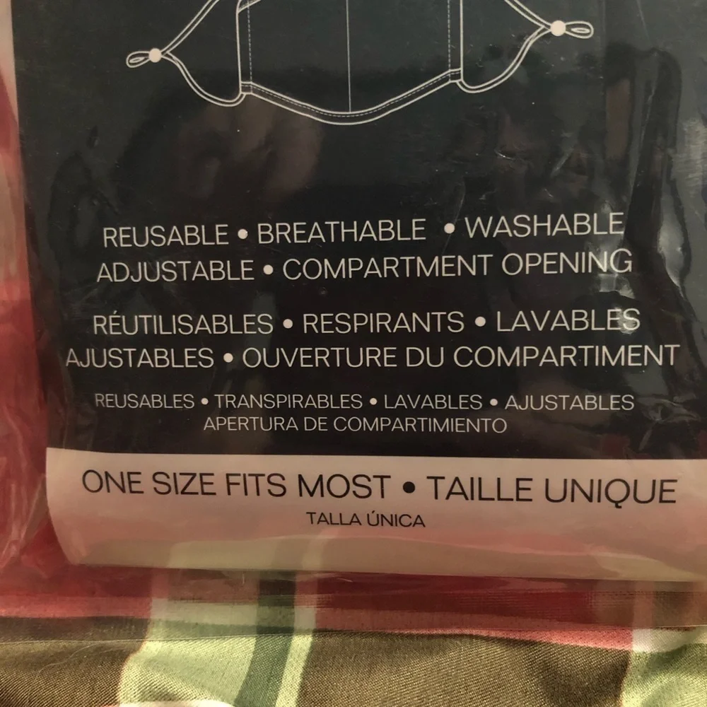 Perry Ellis 3 pack washable Face masks NWT